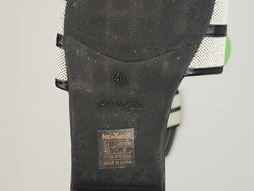 klapki z futrem zara: New Yorker, Klapki damskie, rozmiar 40 — 4