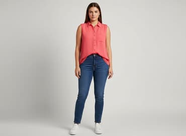 aplikacje z ubraniami: F&F, Bluzka damska, rozmiar XL — 8