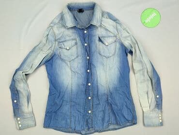 kurtka jeansowa khaki damska: Esmara, Koszula damska, rozmiar M — 2