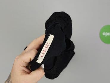 czarne t shirty damskie w serek: Camaïeu, T-shirt damski, rozmiar M — 4