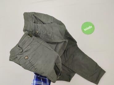 legginsy khaki damskie: Spodnie materiałowe damskie, rozmiar S — 4