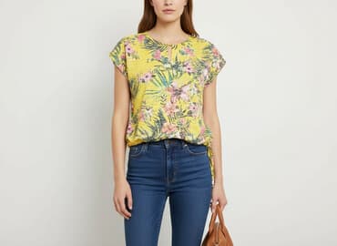 bluzka z marszczeniem po bokach: Жіноча блуза, розмір L на lalafo.pl — 1 bluzka z marszczeniem po bokach: Жіноча блуза, розмір L — 1