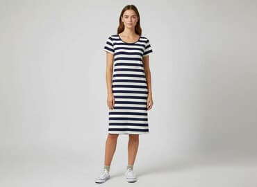 sukienki w paski: Reserved, Sukienka damska, rozmiar L — 6