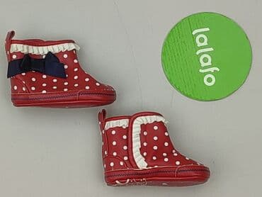 krótkie spodenki z szerokimi nogawkami: Buciki niemowlęce, Nelli Blu, 17, stan - Idealny — 3