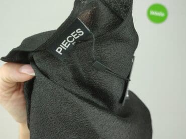 eleganckie czarne bluzki duże rozmiary: Pieces, Bluzka damska, 4XL — 5