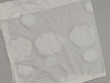 zasłona: Biała osłona/siatka dekoracyjna z motywem chmurek - Materiał: 100% — 1