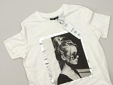 emo bluzy: Sinsay, T-shirt damski, rozmiar XS — 1