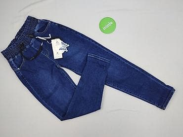 dzwony pull and bear: Niebieski Księżyc, Jeansy damskie, rozmiar S — 2