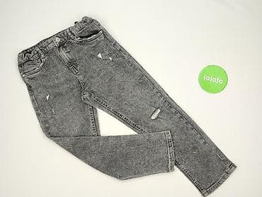 bdf czapka: Spodnie jeansowe, Sinsay, 10 lat, 140, stan - Bardzo dobry — 2