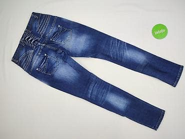 jeansy pumpy: M.Sara, Jeansy damskie, rozmiar S — 3