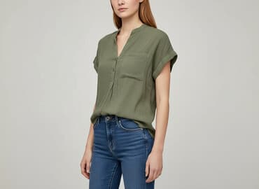 marynarka nietoperz: H&M, Bluzka damska, XS — 7