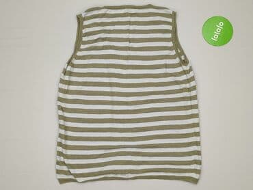 koszulka z długim rękawem w paski: Top damski, rozmiar L — 3