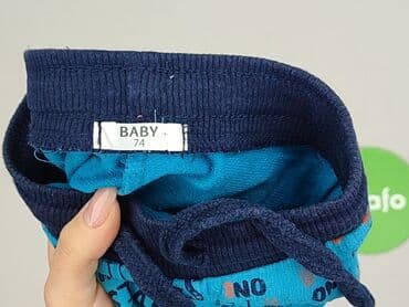czarne woskowane spodnie: Sweatpants, 6-9 months, condition - Perfect — 4