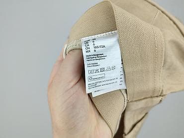 pull and bear lniane spodnie: Chino, Spodnie materiałowe damskie, rozmiar M — 5