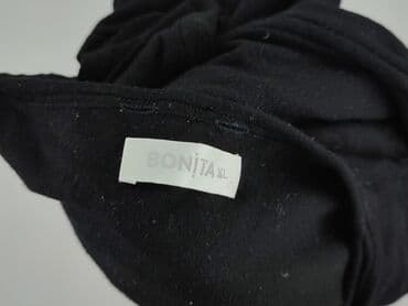top z piórami czarny: Bonita, Bluzka damska, XL — 5
