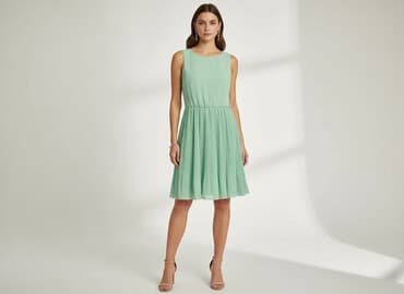 sukienki koloru miętowego na wesele: Sukienka damska, rozmiar S — 1
