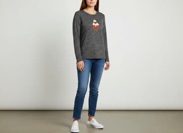 ubrania z pusheenem: T-shirt damski, rozmiar M — 1