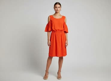 sukienka reserved czerwona: Reserved, Sukienka damska, rozmiar S — 1