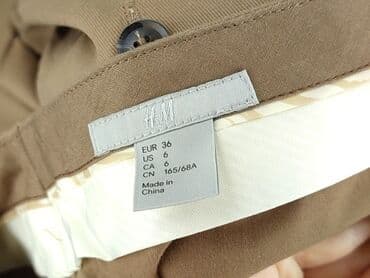 hm spodnie zimowe: H&M, Spodnie materiałowe damskie, rozmiar S — 5