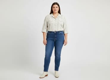 bluzki z rękawem do łokcia allegro: Koszula damska, rozmiar XL — 1