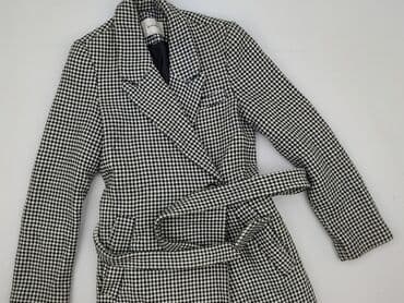 mohito marynarka w kratę: Stradivarius, Płaszcz damski, XS — 1