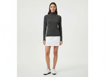 poliamid w swetrze: H&M, Golf damski, rozmiar S — 7