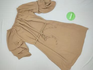 sukienki beżowe midi: Sukienka damska, rozmiar One size — 2