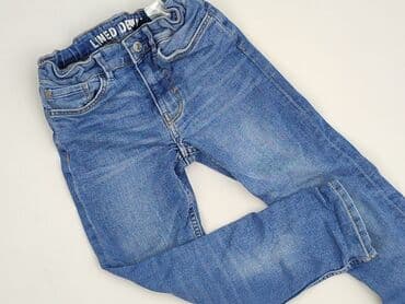 spodenki stradivarius: Spodnie jeansowe, H&M, 9 lat, 128/134, stan - Bardzo dobry — 1