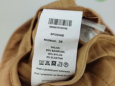 garnitury tanio: Solar, Spodnie materiałowe damskie, rozmiar S — 5