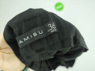Kobiety: Amisu, Spodnie materiałowe damskie, S — 4