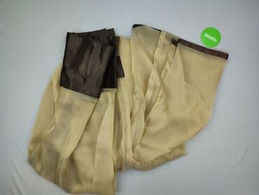 Curtains & Blinds: Drapowana chusta w odcieniach beżu i brązu, wykonana z lekkiego — 2