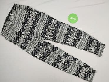 legginsy w prążki hm: H&M Divided, Legginsy Eleganckie damskie, rozmiar XS — 2