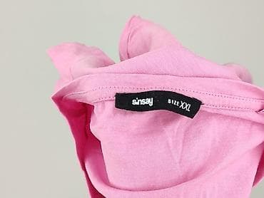 bluzki bawelniane: Sinsay, T-shirt damski, rozmiar 2XL — 4