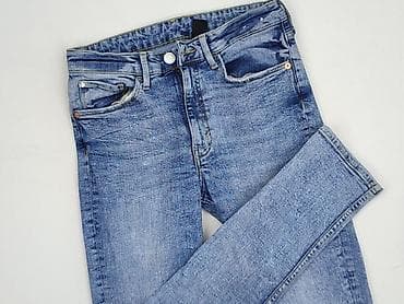 cropped blue jeans: H&M, Jeansy damskie, rozmiar XL — 1