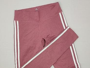 adidas dresy różowe: Adidas, Legginsy Sportowe damskie, rozmiar S — 1