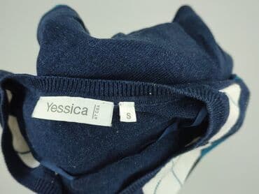 sweter z kwadratów: Yessica, Sweter damski, rozmiar S — 4