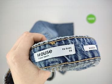 buggy jeansy: House, Jeansy damskie, rozmiar S — 4