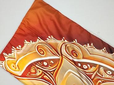 welur materiał: Obrus 140 x 90, kolor - Pomarańczowy, stan - Idealny — 1