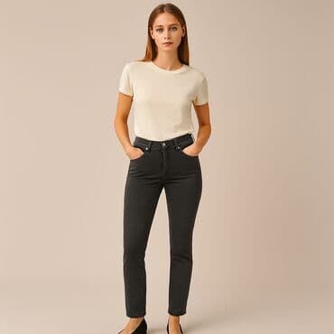 Weekday, Jeansy damskie, rozmiar L