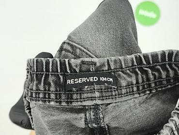 bluzki unisono: Spodnie jeansowe, Reserved, 3-4 lat, 98/104, stan - Bardzo dobry — 5