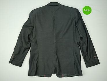 simple: Marynarka męska Giacomo Conti - Kolor: ciemnoszary/grafit - Fason — 3