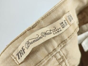 szerokie spodnie jeansowe zara: Zara, Jeansy damskie, rozmiar M — 4