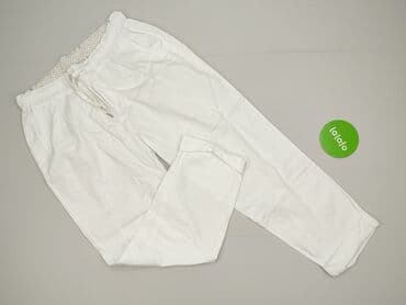 biale spodnie lidl: Spodnie materiałowe damskie, 3XL — 2