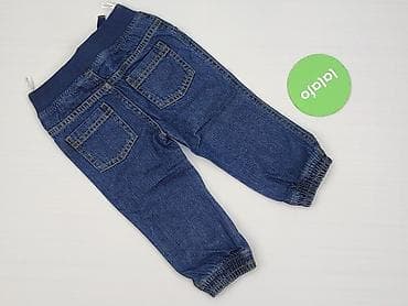 kik kurtka softshell: Spodnie jeansowe, Baby club, 9-12 miesięcy, stan - Idealny — 3