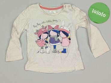 różowa koszulka niemiec: Blouse, 12-18 months, condition - Very good — 2