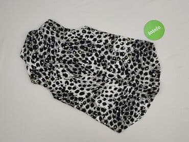 białe bluzki ze zlotym nadrukiem: Bluzka damska, rozmiar S — 3