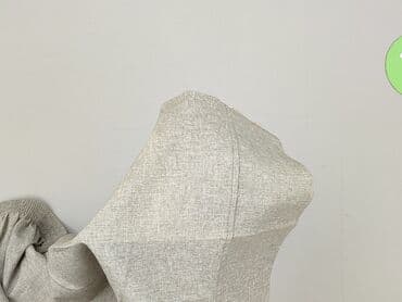 szare szerokie jeansy: Spodnie materiałowe damskie, rozmiar 3XL — 5