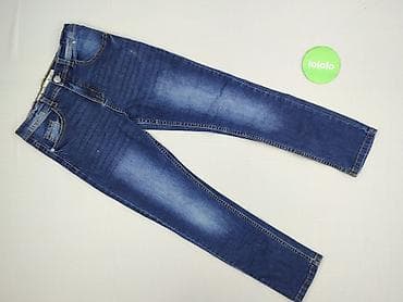 mini i rajstopy: Spodnie jeansowe, 12 lat, 152, stan - Bardzo dobry — 2