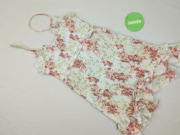 zara sukienka w kwiaty z bufiastymi rękawami: Zara, Women`s dress, size M — 4