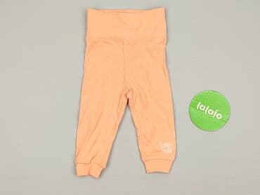 biale spodnie woskowane: Sweatpants, Lupilu, 3-6 months, condition - Very good — 2